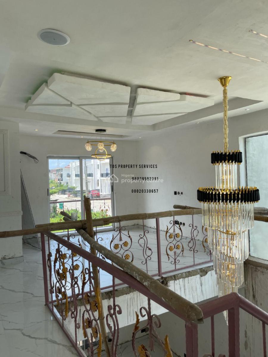 New 3 Bedroom Duplex in a Beautiful Estate, in Amity Estate, Sangotedo, Off Lekki-epe Expressway, Sangotedo, Ajah, Lagos, Semi-detached Duplex for Sale
