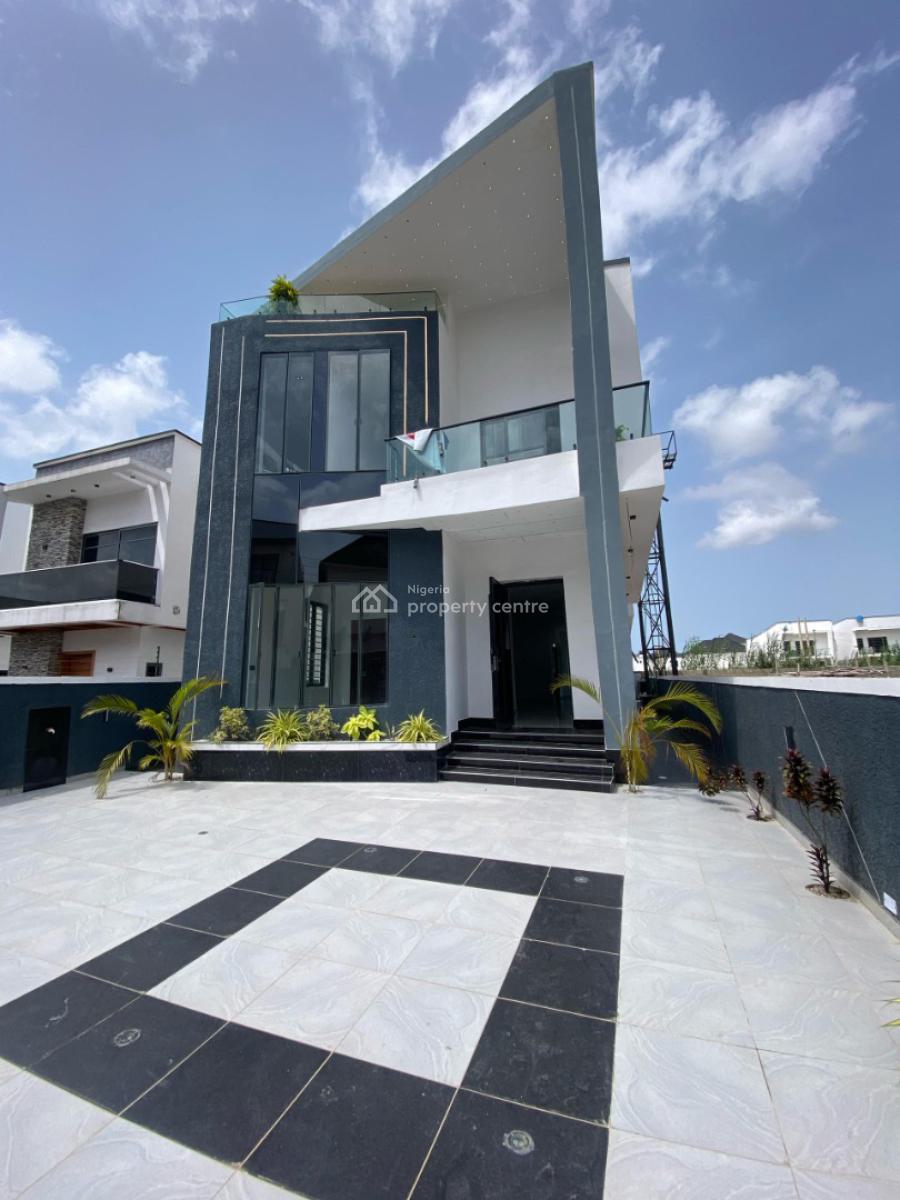 5 Bedroom Fully Detached Duplex with Bq ,swimming Pool & Box Room, Lekki Palm City, Ajah, Lagos, Detached Duplex for Sale