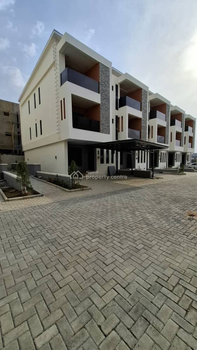Brand New Spacious 4 Bedroom Terrace Duplex + Bq, Life Camp, Abuja, Terraced Duplex for Sale