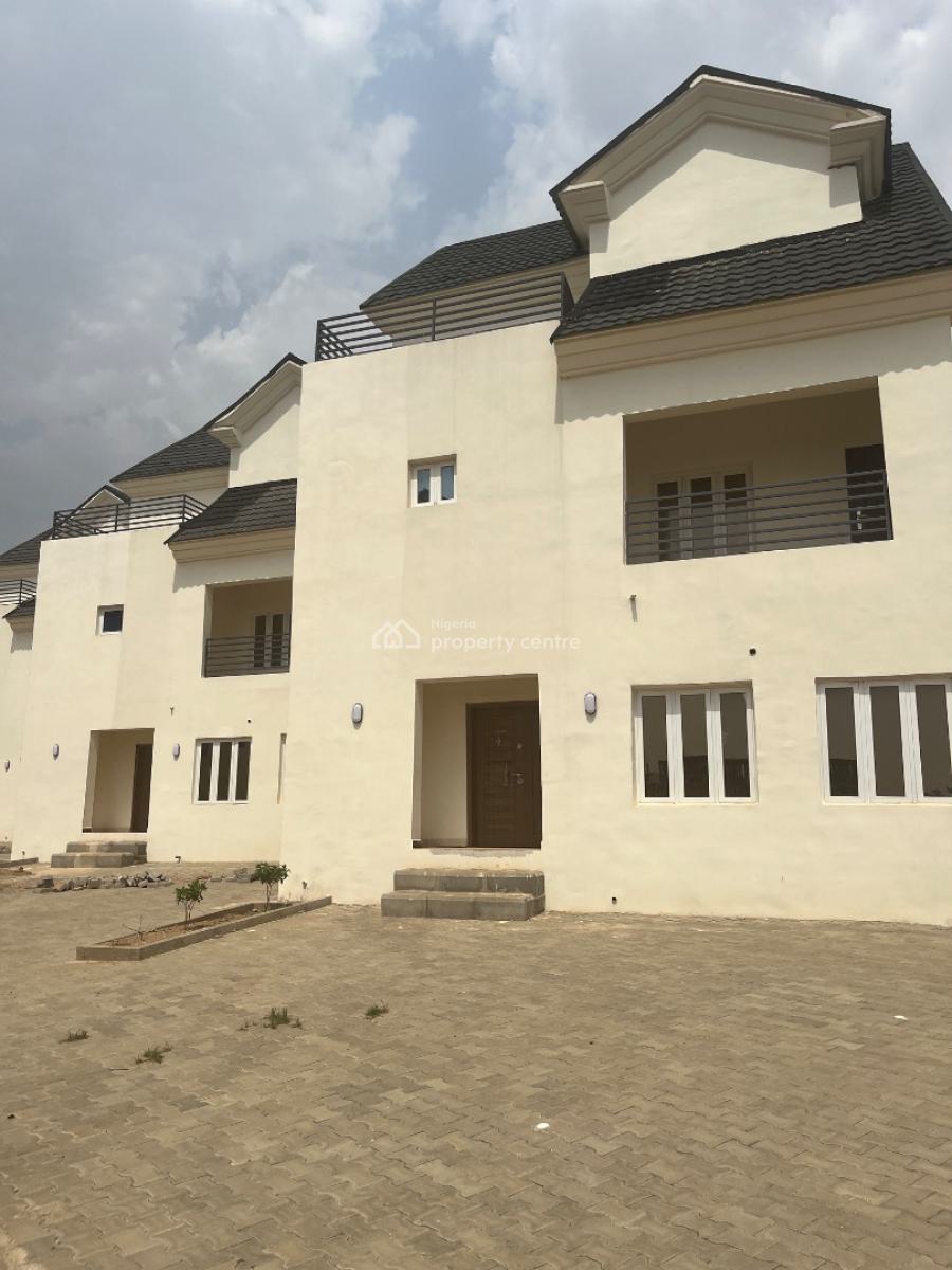 4 Bedroom House, Jahi, Abuja, Terraced Duplex for Rent