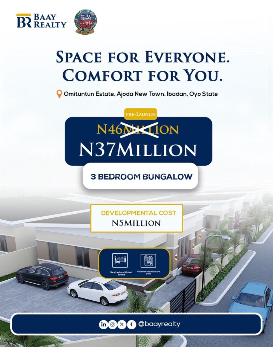 Get The Most Affordable Housing Off Plan Project, Ibadan, Oyo, Semi-detached Bungalow for Sale