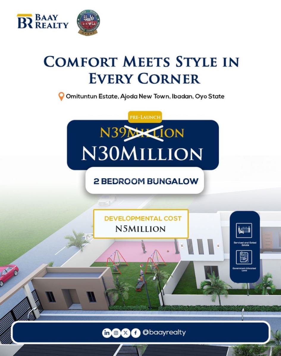 Get The Most Affordable Housing Off Plan Project, Ibadan, Oyo, Semi-detached Bungalow for Sale
