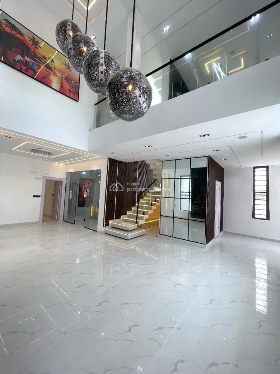 Marvelously Carved Luxury 5 Bedroom Detached Duplex with Gym, Swimming Pool, Ajah, Lagos, House for Sale