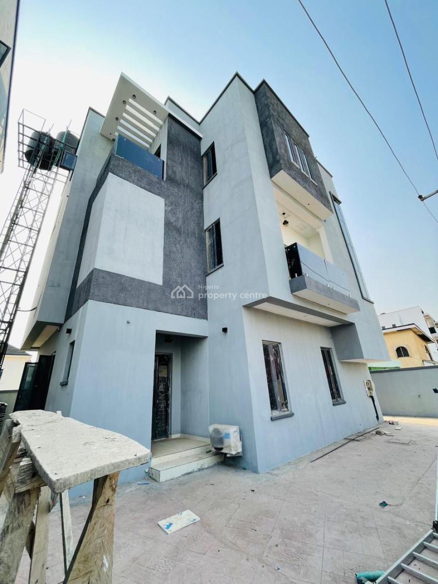 Contemporary 5 Bedroom Fully Detached Duplex with Bq in a Seren Area, Gra, Ogudu, Lagos, House for Sale