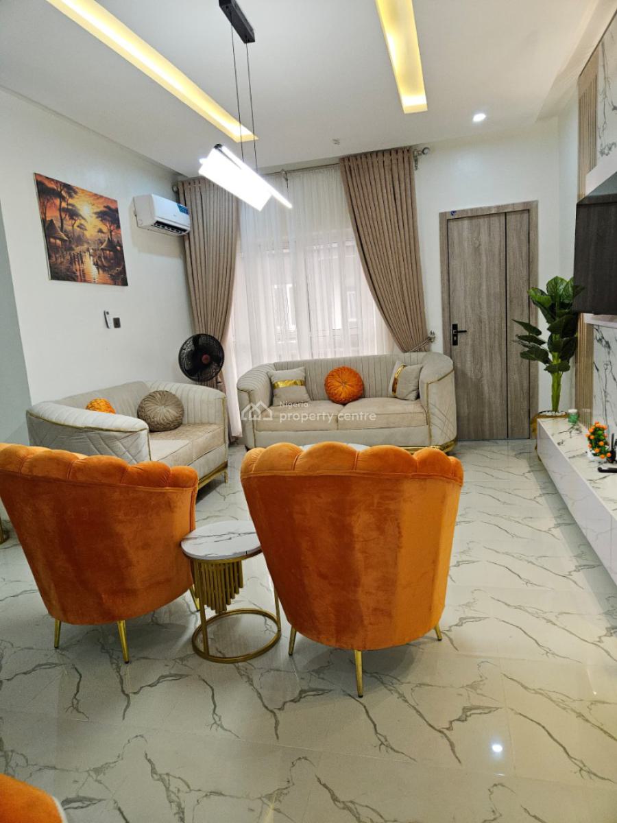 Luxury Affordable Two Bedroom Apartment Situated in a Fully Secured Estate, Ajah, Ajah, Lagos, Flat / Apartment Short Let