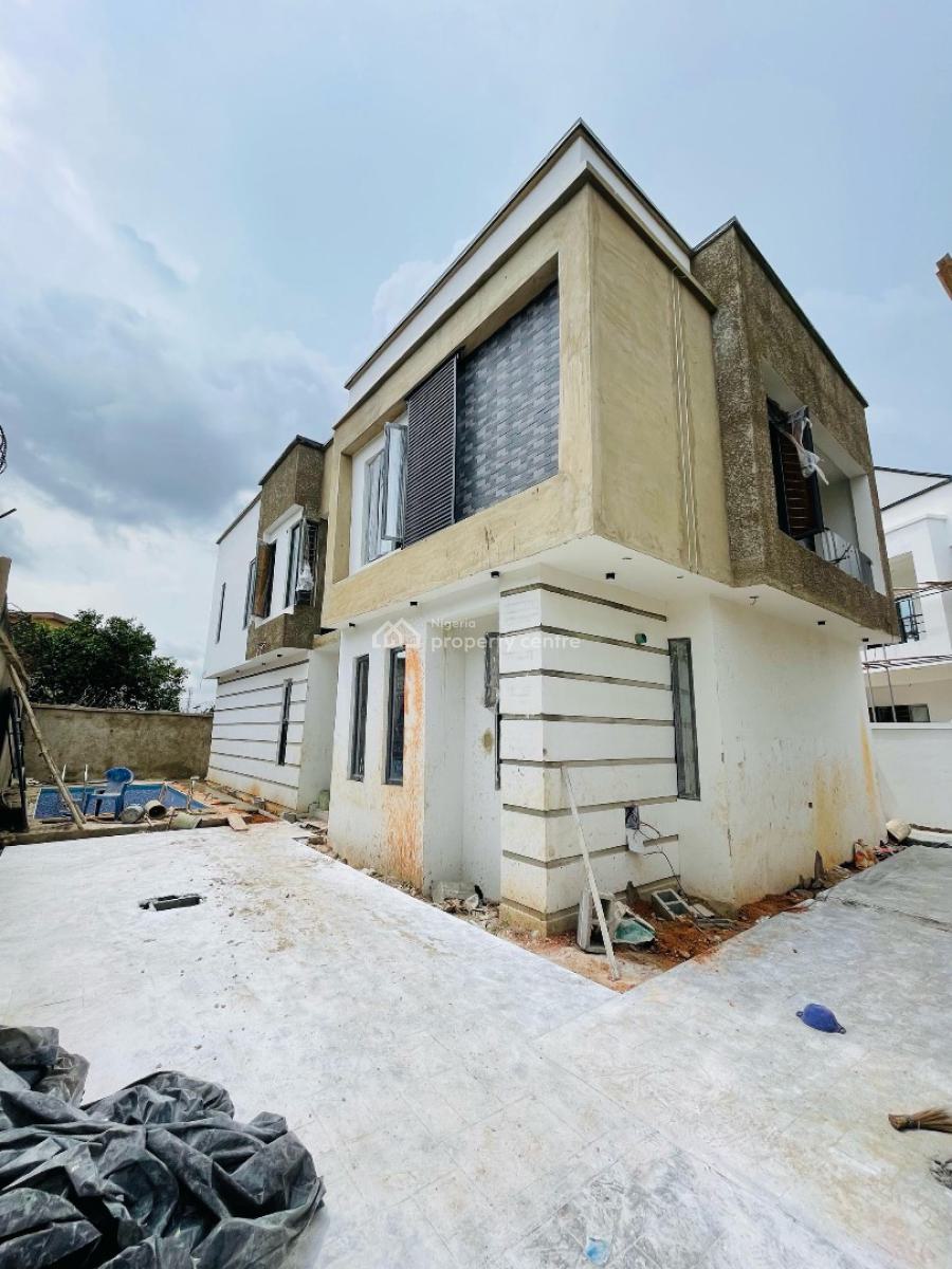 Luxury Newly Built 4 Bedroom Duplex Plus Pool and Bq in Secured Estate, Omole Phase 1, Ikeja, Lagos, House for Sale