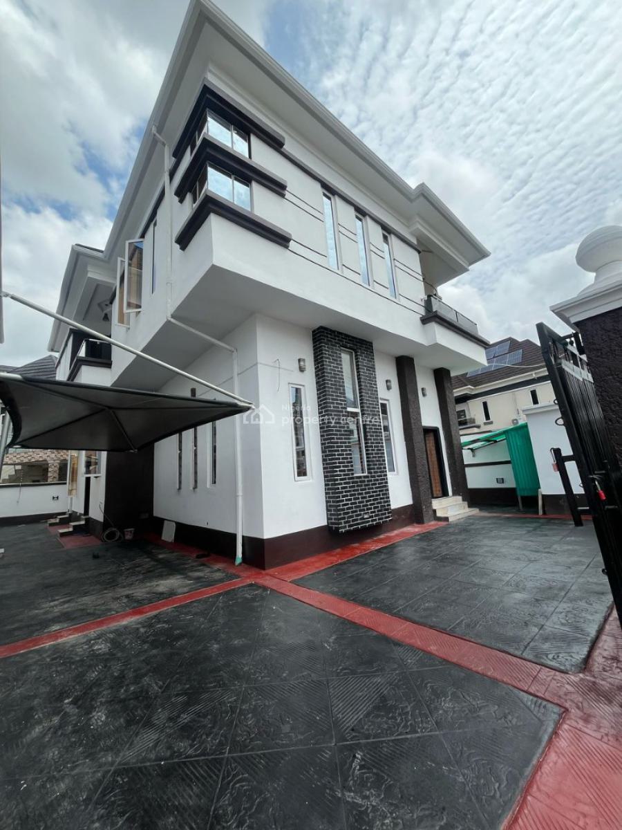 Luxury 4 Bedroom Fully Detached House with Bq, Thomas Estate, Ajah, Lagos, Detached Duplex for Rent