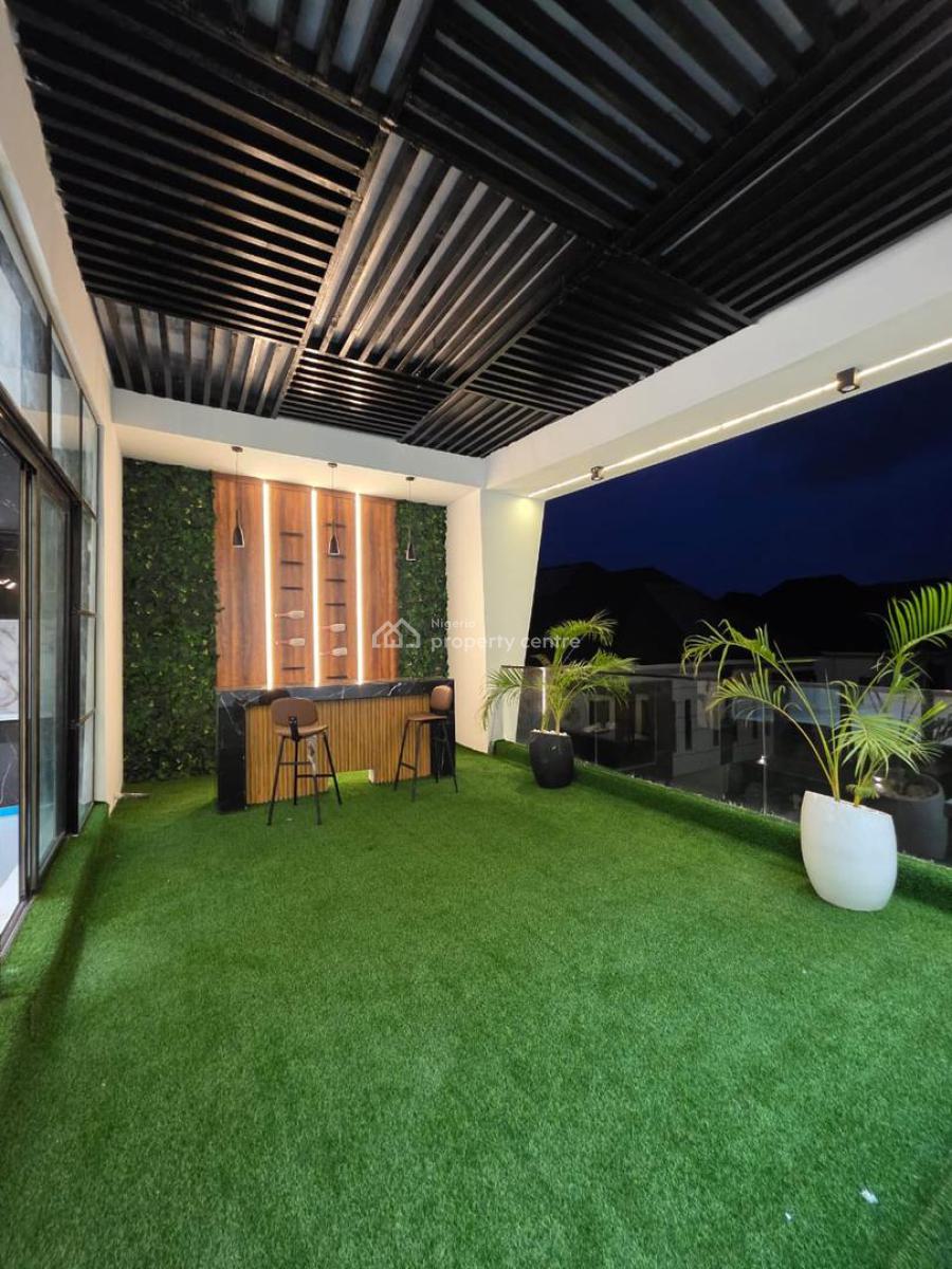 Luxurious 5 Bedroom Fully Detached Smart Duplex with Bq, Chevron, Lekki, Lagos, House for Sale