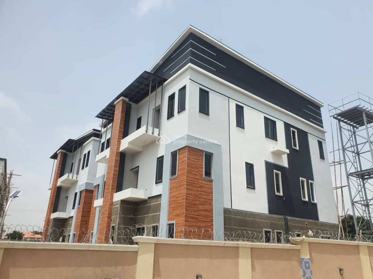 Luxury Four Unit of 4 Bedroom  Semi Detached Duplex with Bq, Jahi, Abuja, House for Sale