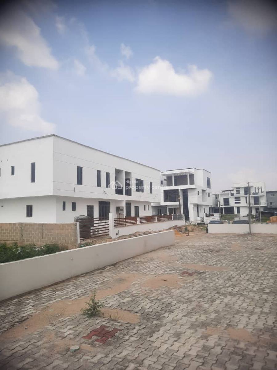 2 Newly Built 4 Bedroom Semi-detached Duplexes with  Beautiful Estate, Plot 15b Meadow Walk Drive Ocean Bay Estate, Lekki Expressway, Lekki, Lagos, Semi-detached Duplex for Sale