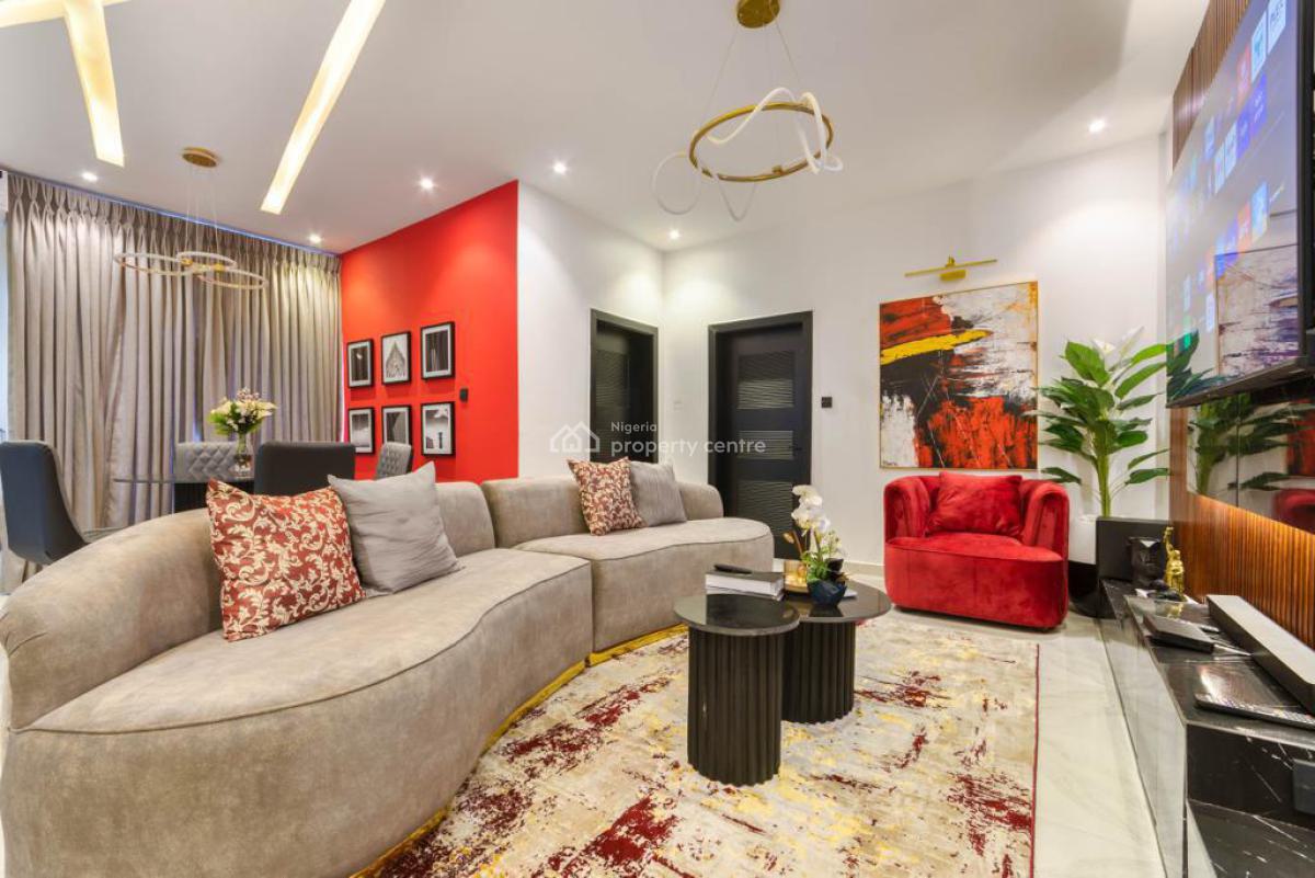Luxury 2 Bedroom Apartment with Ps5, Pool and Gym, Lekki Phase 1, Lekki, Lagos, Flat / Apartment Short Let