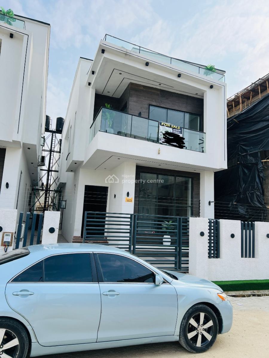 Tastefully Finished 4 Bedroom Detached Duplex with a Bq in an Estate, Lekki Palm City Estate, Ajah, Lagos, Detached Duplex for Sale
