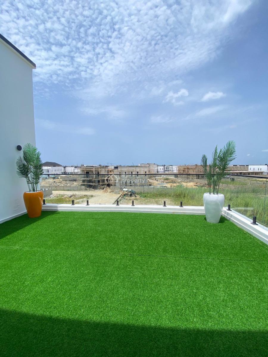 5 Bedroom Detached Duplex with Bq, Pool, Office Space, Gym, Penthouse, Lekki Palm City, Ajah, Lagos, Detached Duplex for Sale