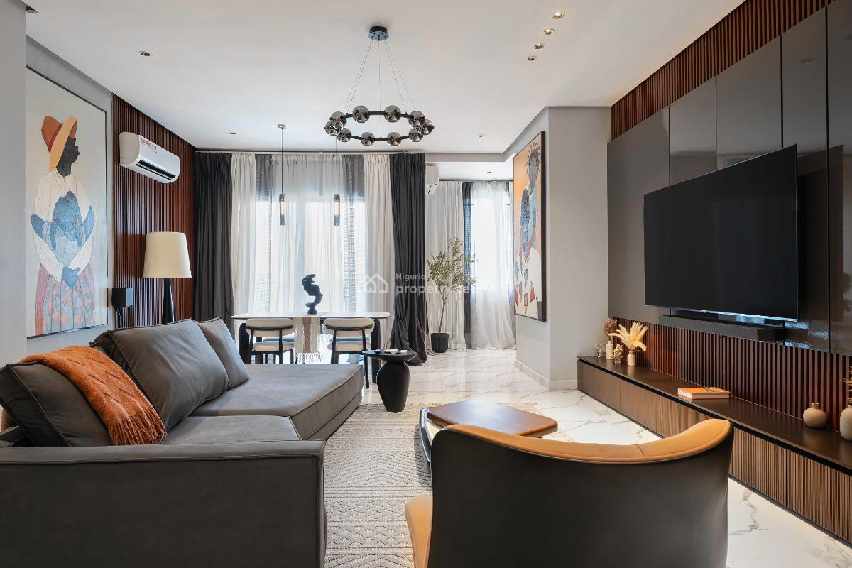 The Elysian Escape, Luxury 2-bedroom Apartment with Top-notch Amenities, Off Ajose Adeogun Street, Victoria Island (vi), Lagos, Flat / Apartment Short Let