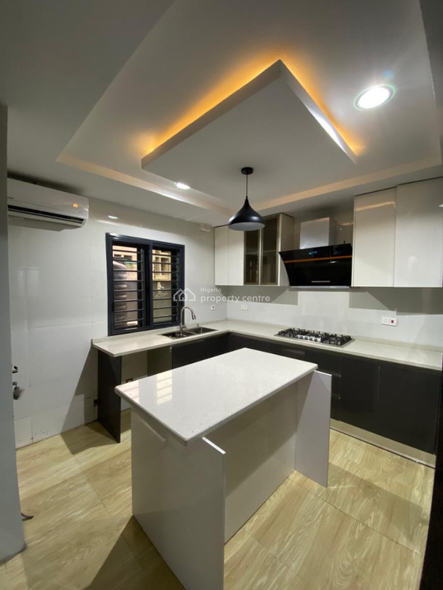 Brand New 4-bedroom Terrace Duplex with Bq, Ikate, Lekki, Lagos, Terraced Duplex for Rent