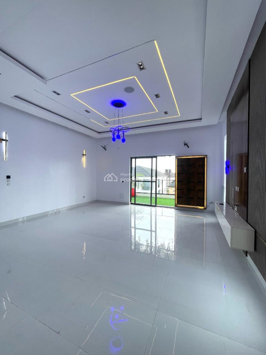 Beautiful Carved 4 Bedroom Semi Detached Duplex with Pool and Cinema, Ikota, Lekki, Lagos, Semi-detached Duplex for Sale