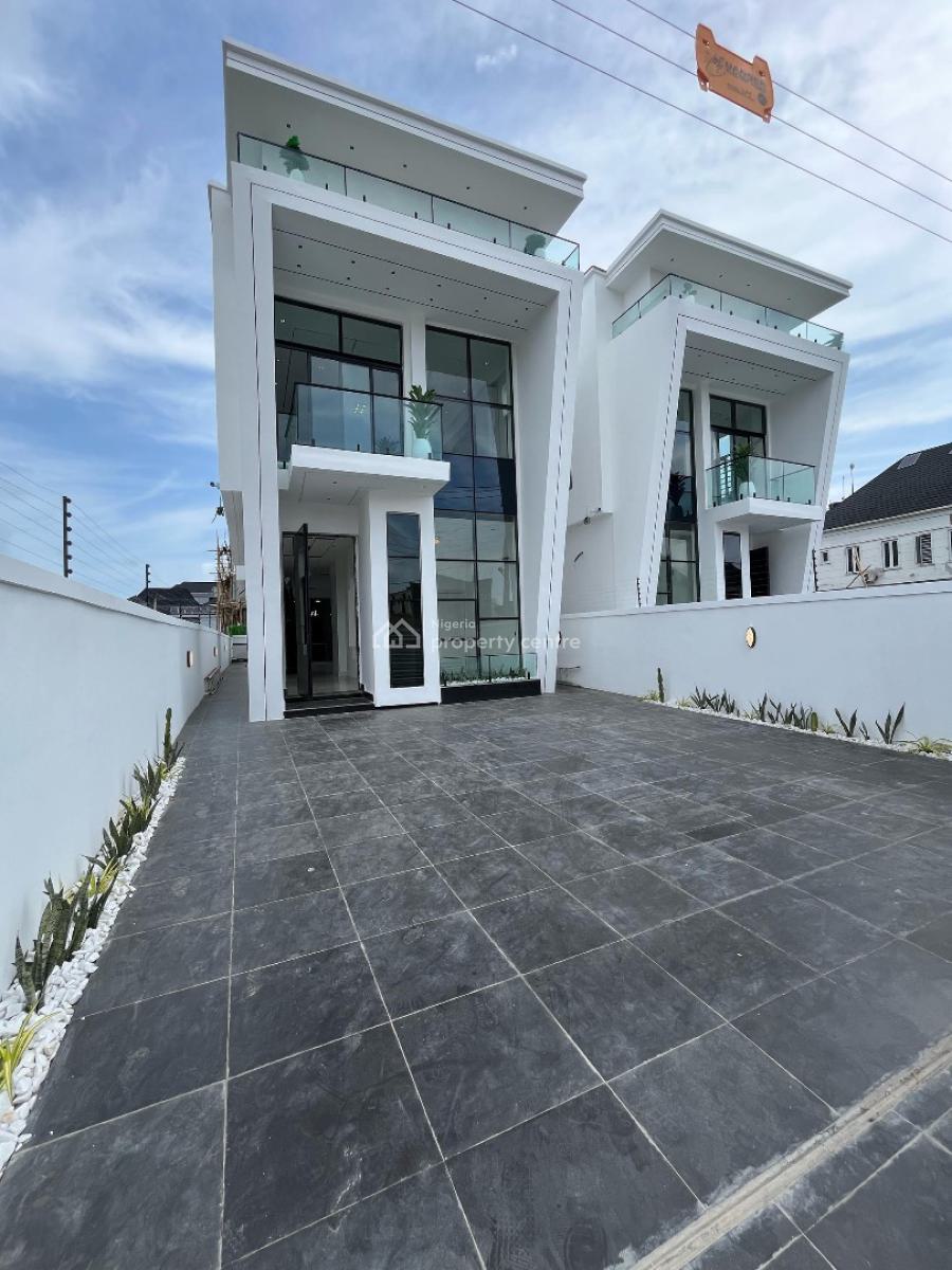 5 Bedroom Fully Detached Duplex, Chevron Toll Gate, Lekki, Lagos, Detached Duplex for Sale