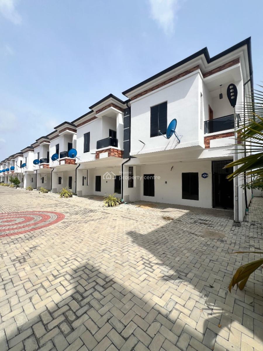 4 Bedroom Terrace Duplex, Vgc, Lekki, Lagos, Terraced Duplex for Rent