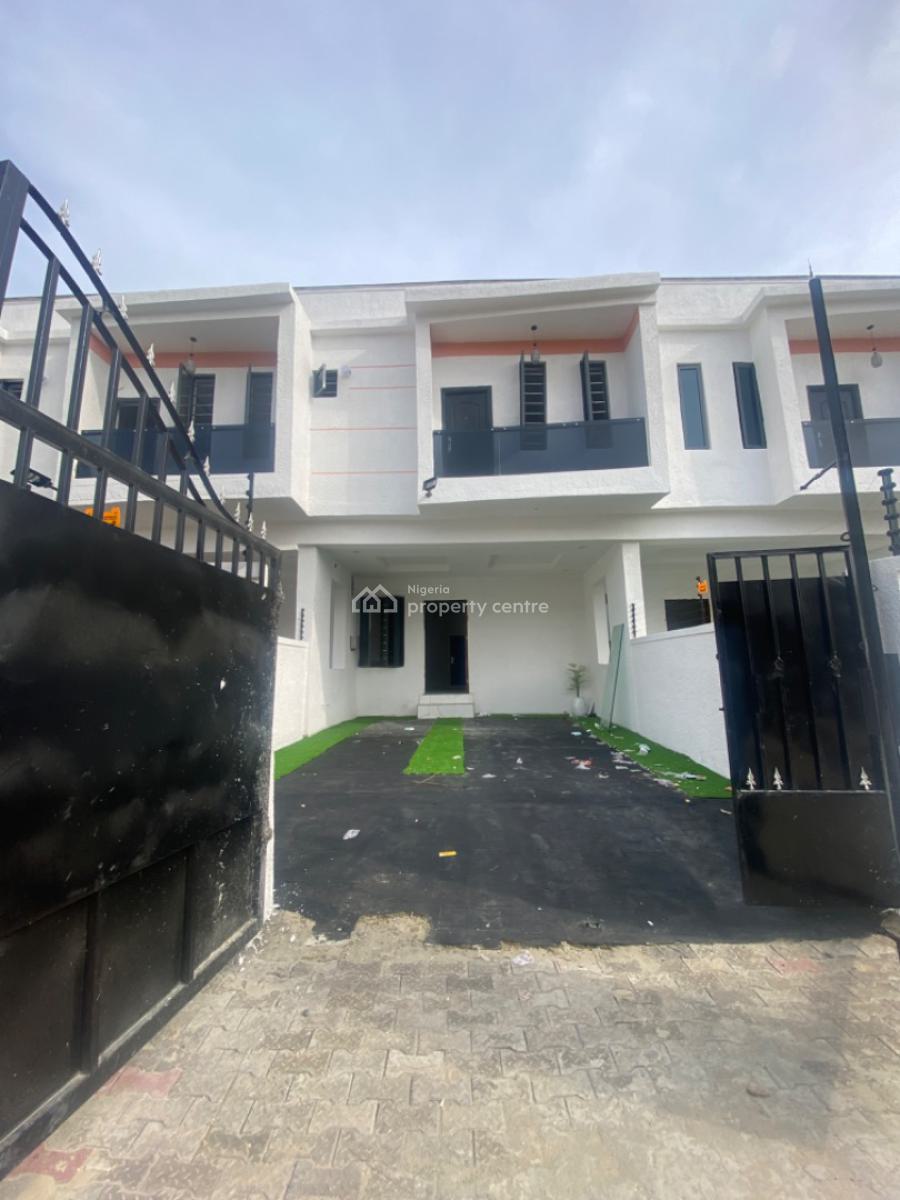 Newly Built 3 Bedroom Terrace with Private Compound, Along Abraham Adesanye Axis, Ajah, Lagos, Terraced Duplex for Sale