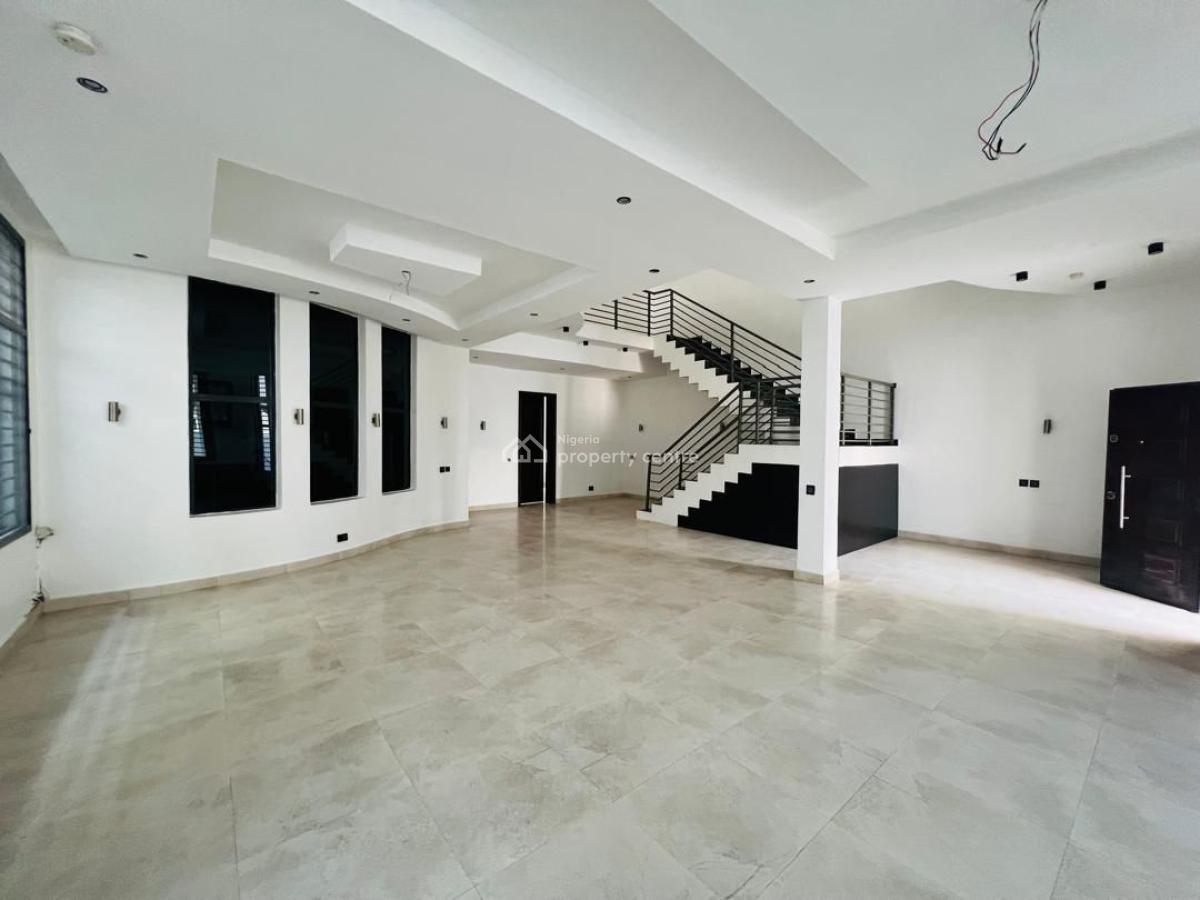 Privately Serviced 4 Bedroom Semi Detached Duplex with Bq, Osapa, Lekki, Lagos, Semi-detached Duplex for Rent