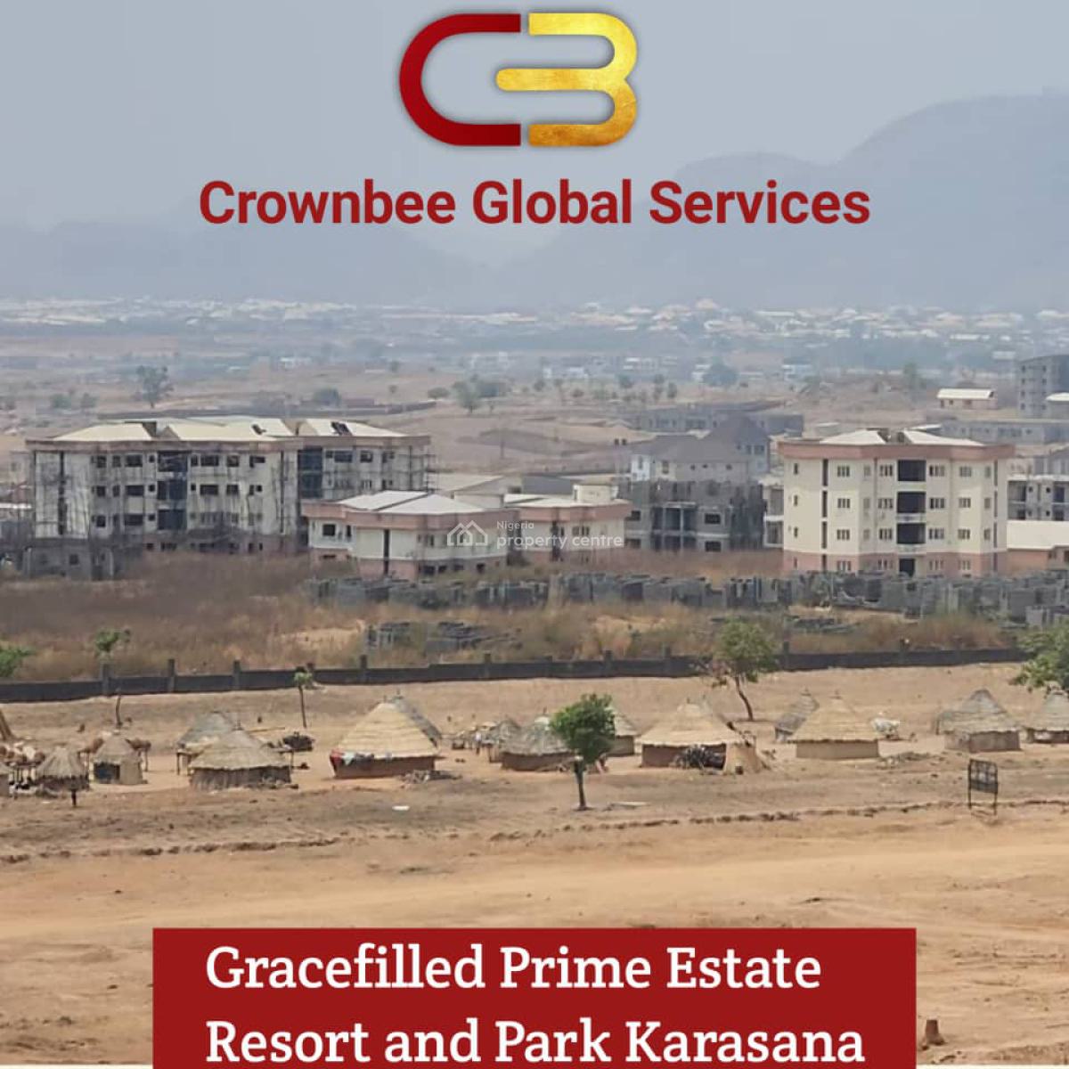5 Bedroom Full Detached Duplex Plot, Gracefilled Prime Estate Resort and Park Karasana, Karsana East,, Karsana, Abuja, Mixed-use Land for Sale