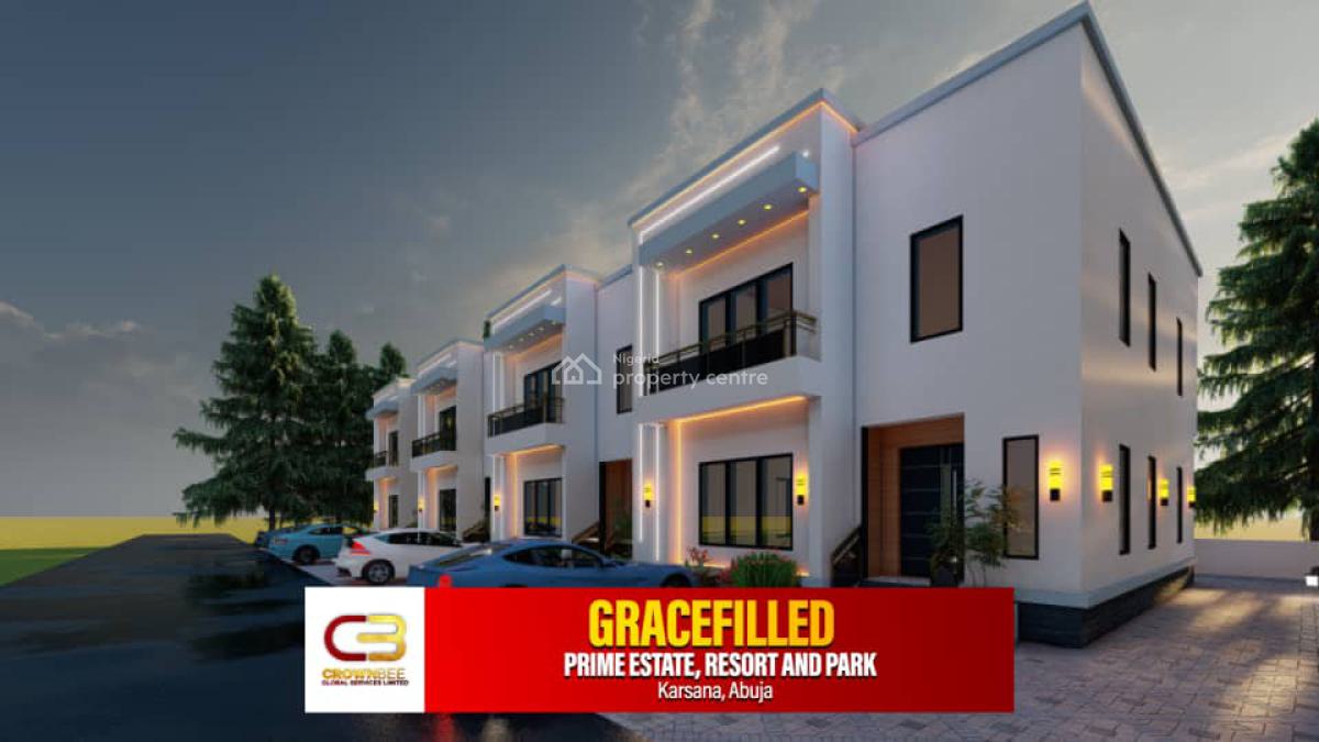 Plot of Mixed-use Land for 5 Bedroom Fully Detached Duplex, Gracefilled Prime Estate Resort and Park, Karsana East, Karsana, Abuja, Mixed-use Land for Sale