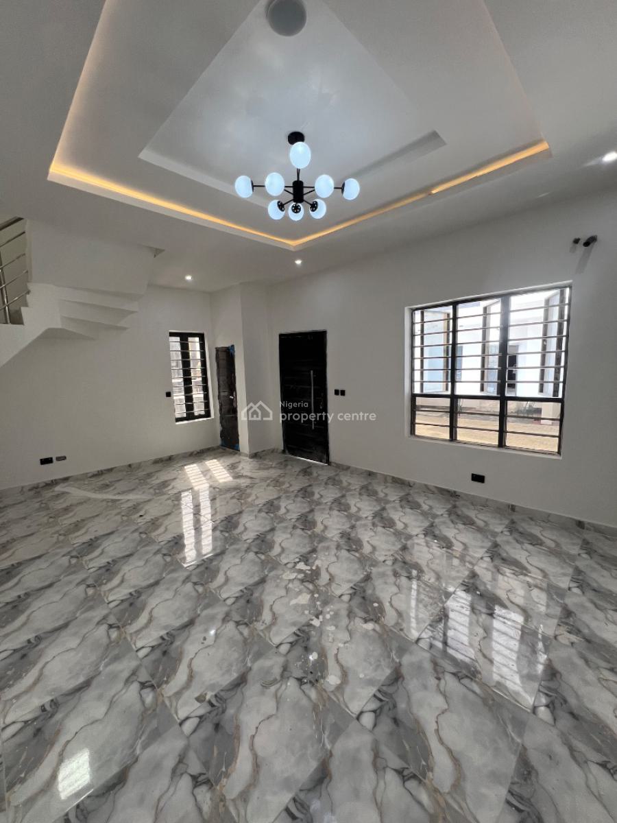 Spacious 3 Bedroom Terrace Duplex with a Fitted Kitchen and a Room Bq., Ajah, Lagos, Terraced Duplex for Sale