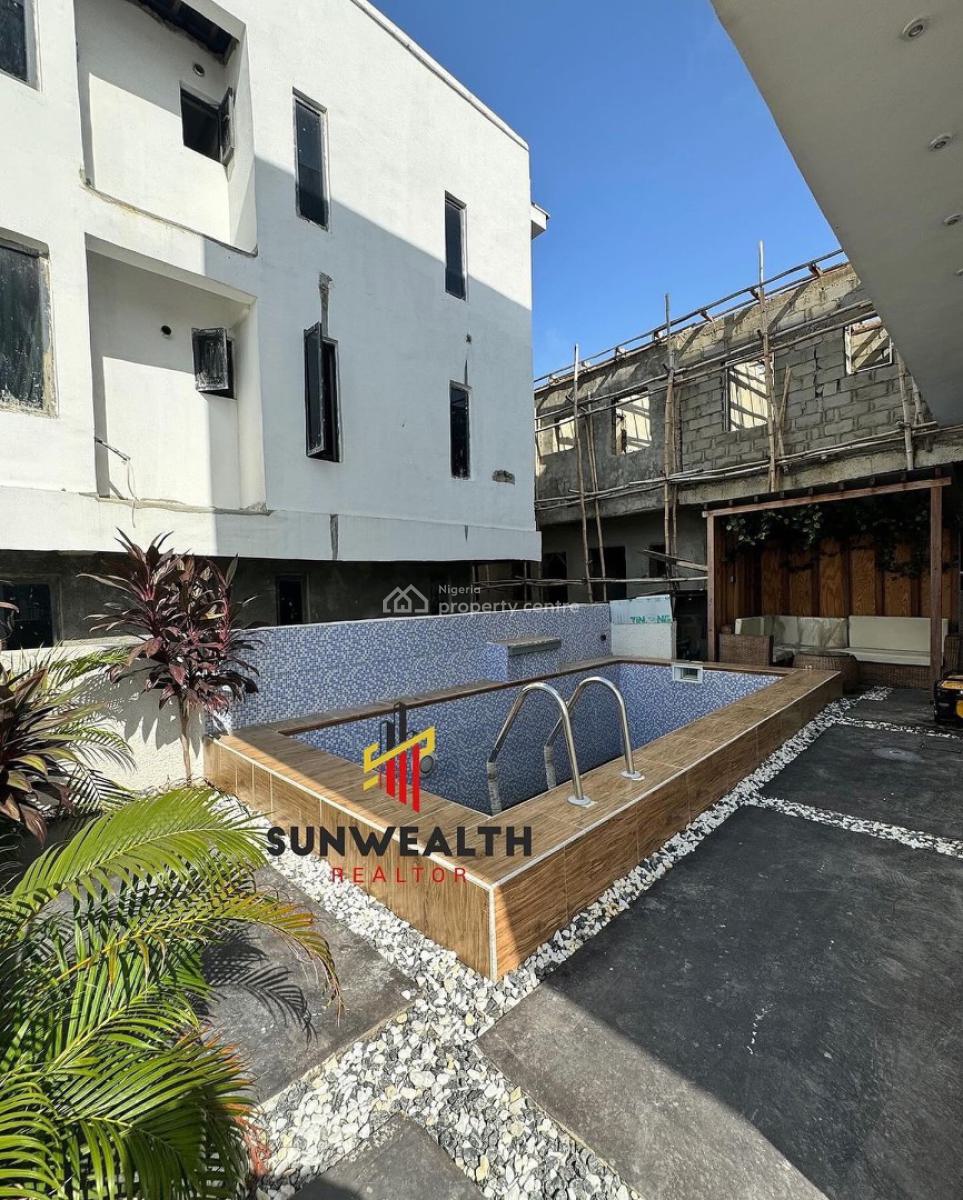 Luxury 4 Bedroom Duplex with Swimming Pool & Gazebo, Orchid Chevron Tollgate, Lekki, Lagos, Detached Duplex for Sale