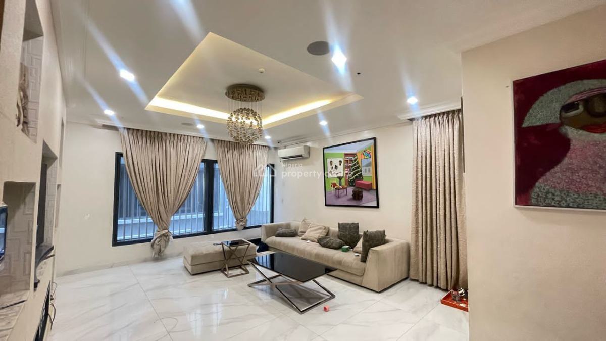 Standard 3 Bedroom Terrace Duplex with Study Room and Bq, Lekki, Lagos, Terraced Duplex for Rent