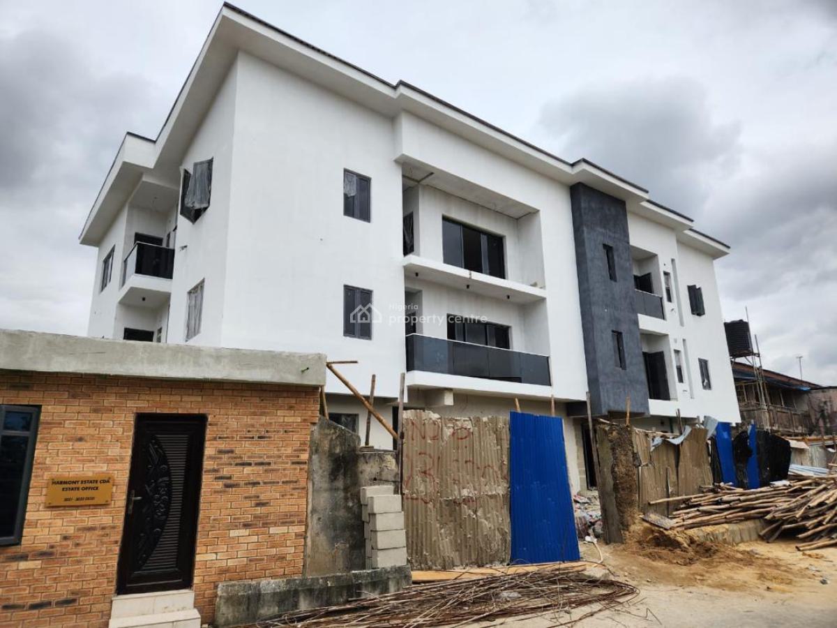 Pristine Newly Built 3 Bedroom Apartment Plus Bq in an Estate, Gbagada, Lagos, Flat / Apartment for Sale