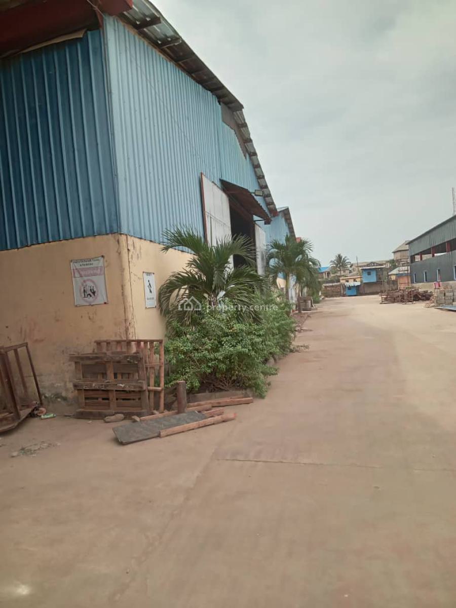 Land for Warehouse and Commercial Store in a Secured Estate, Opposite Punch, Berger, Arepo, Ogun, Industrial Land for Sale