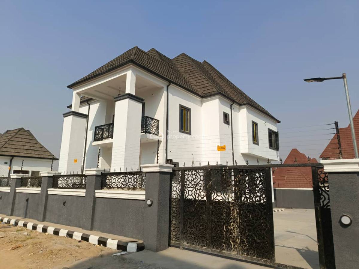 Luxury Brand New 5 Bedroom Fully Detached Duplex House with B.q, Von Road, Lugbe District, Abuja, Detached Duplex for Sale
