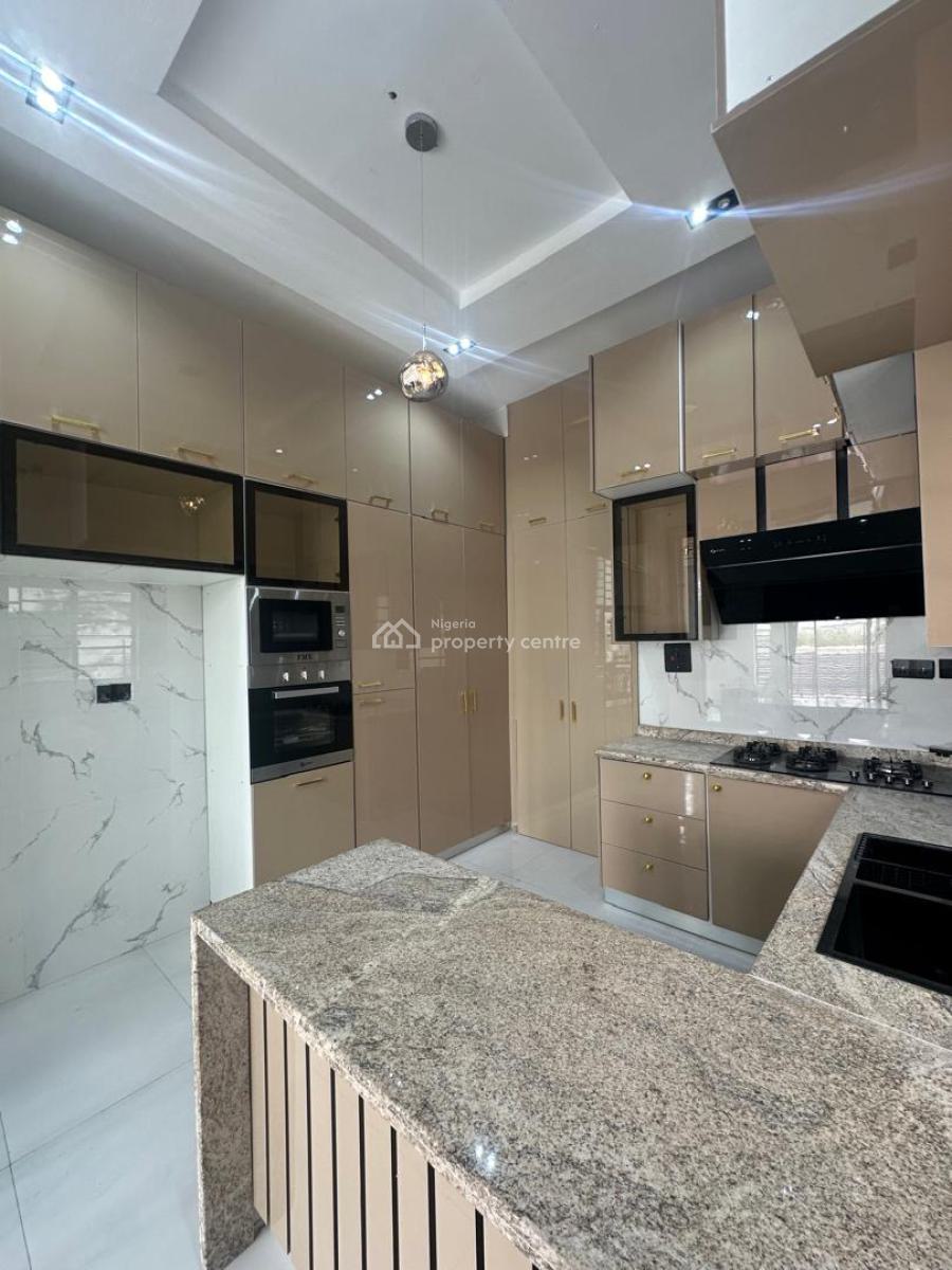 Luxury 4 Bedroom Semi Detached Duplex with Bq, Self Compound, Ikota, Lekki, Lagos, Semi-detached Duplex for Sale