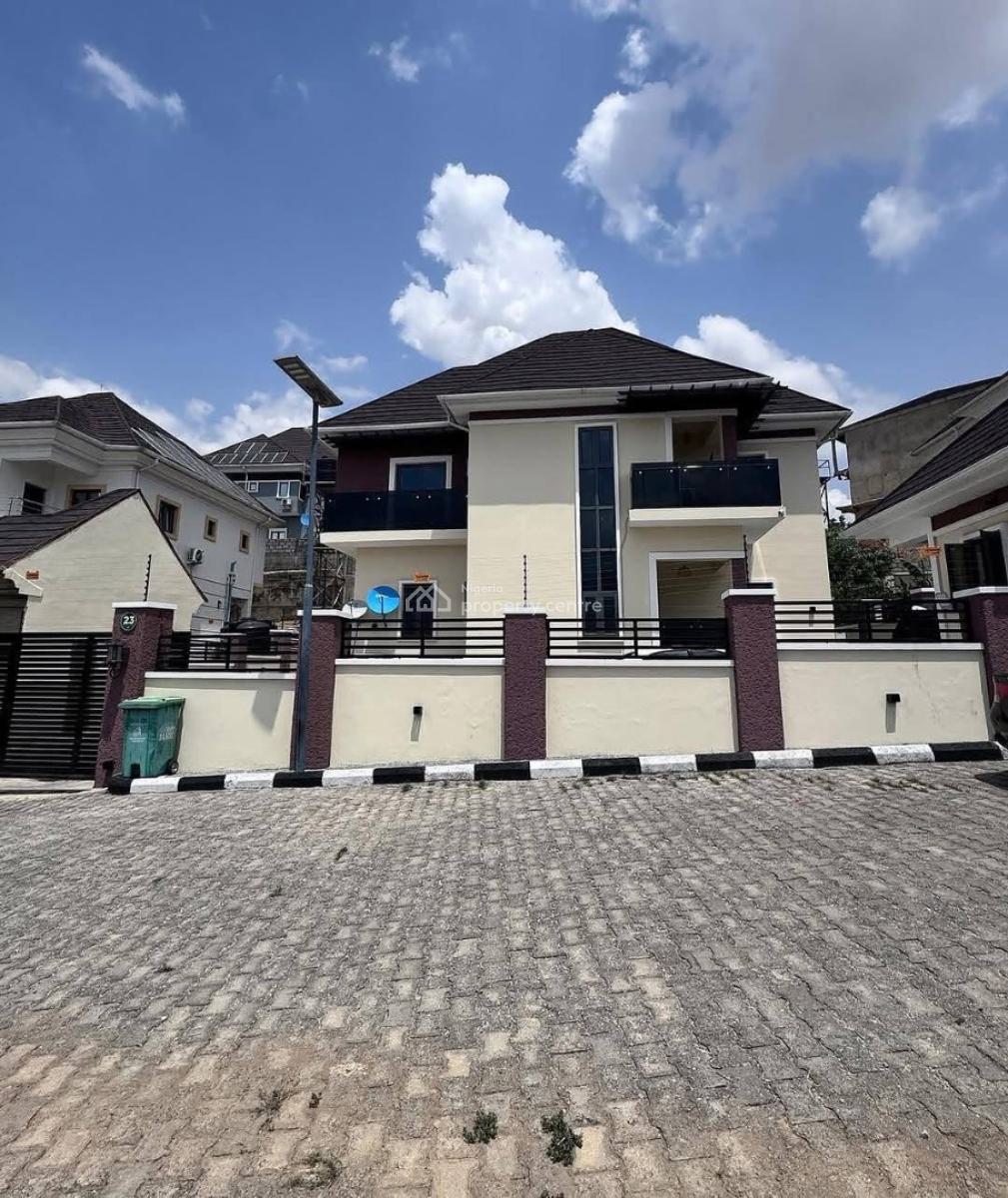 Fully Furnished 4 Bedroom Detached Duplex with Bq, Idu Industrial, Abuja, Detached Duplex for Sale