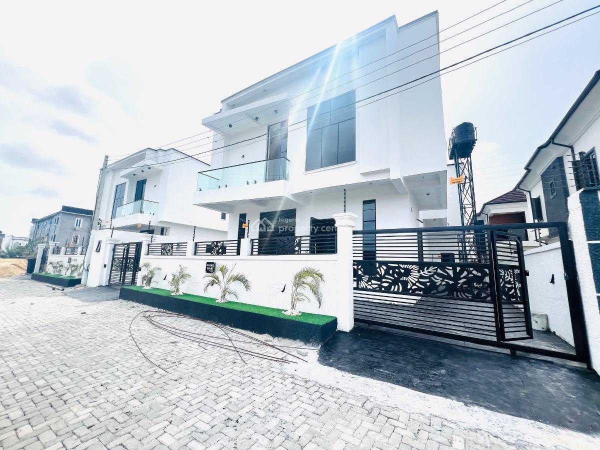 Executive 4 Bedroom Duplex with Bq, Sangotedo, Ajah, Lagos, Detached Duplex for Sale