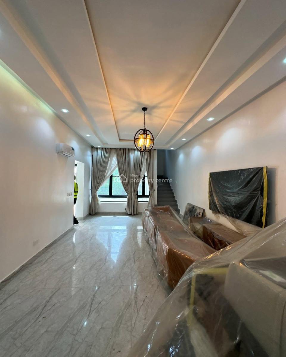 Newly Built 4 Bedroom Terrace Duplex with Bq in a Secured Estate, Lekki Phase 1, Lekki, Lagos, Terraced Duplex for Rent