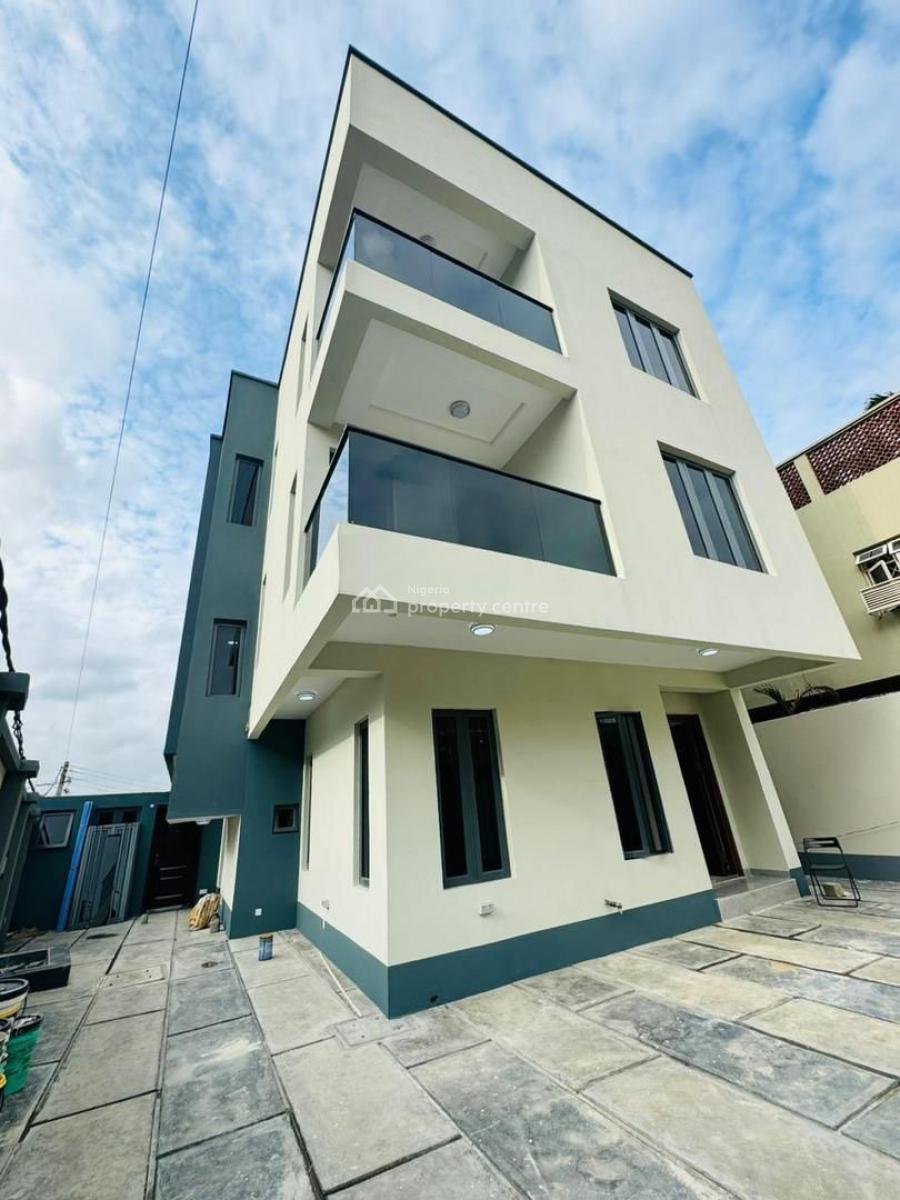 Stunning 4 Bedroom Semi Detached Duplex Plus Study Room & a Room Bq, Maryland, Lagos, Semi-detached Duplex for Sale