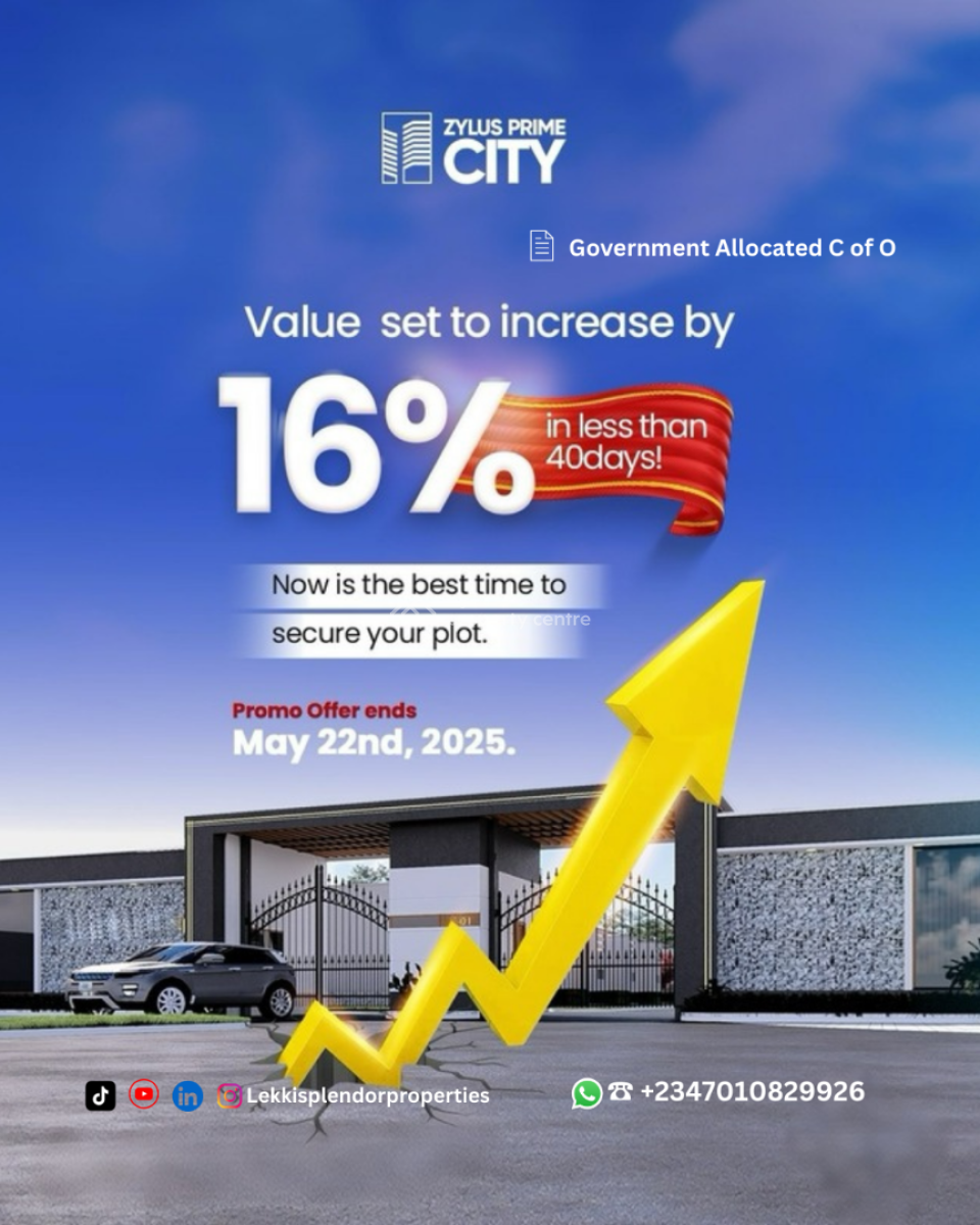 Introducing Zylus Prime City, Ibeju Lekki, Lagos, Residential Land for Sale