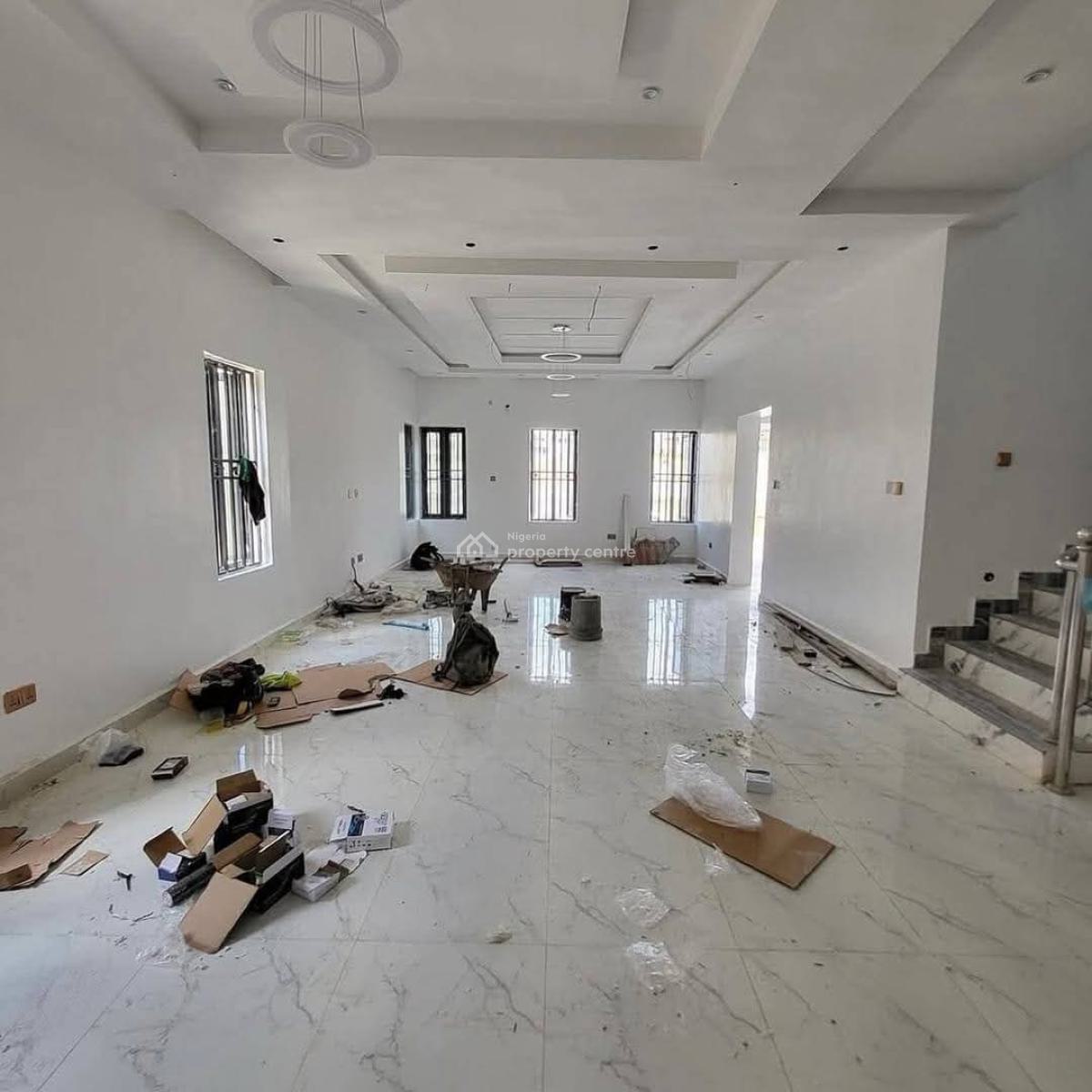Solid Built 5 Bedrooms Fully Detached Duplex in a Serene Environment, Guzape District, Abuja, Detached Duplex for Sale