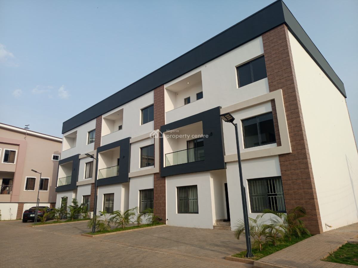Newly Built 5 Bedroom Terrace Duplex, Gilmore, Jahi, Abuja, Terraced Duplex for Rent