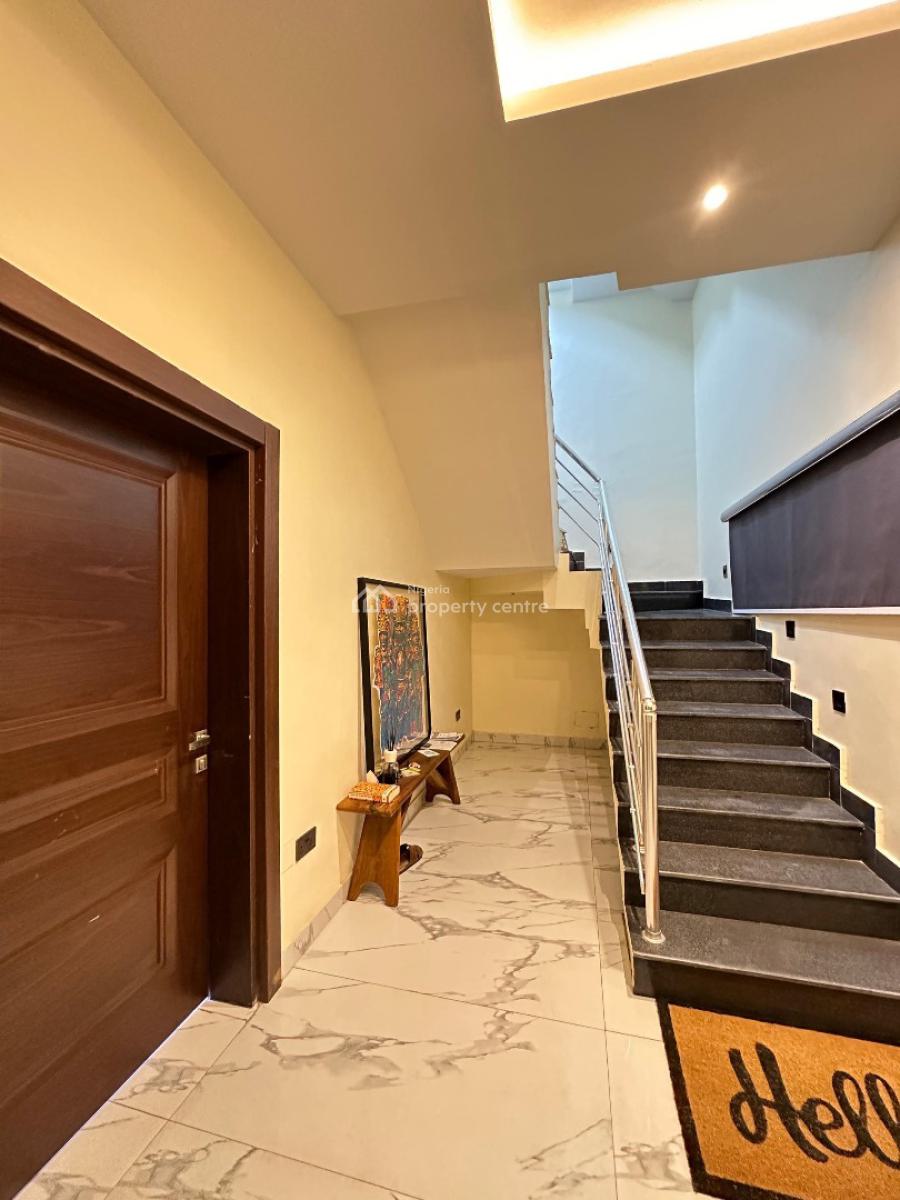 Well Built 4 Bedroom Terraced Duplex with Bq in a Secured Estate, New Road, Lekki, Lagos, Terraced Duplex for Sale