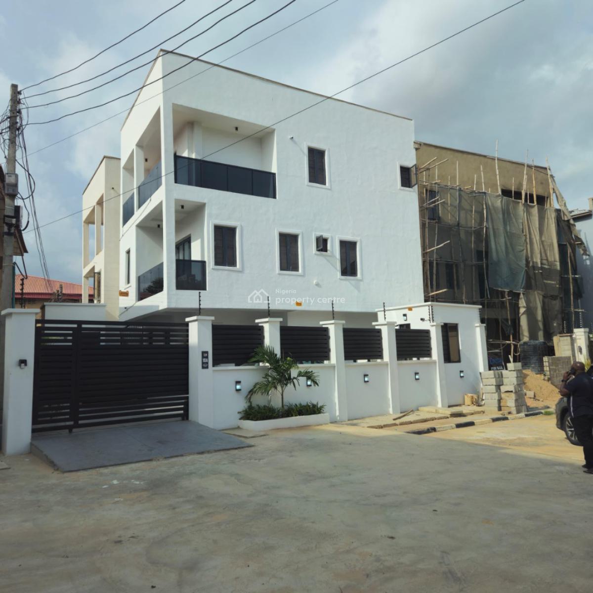 4 Bedroom Semi Detached Duplex Plus Bq in a Secured Estate, Omole Phase 1, Ikeja, Lagos, Detached Duplex for Sale