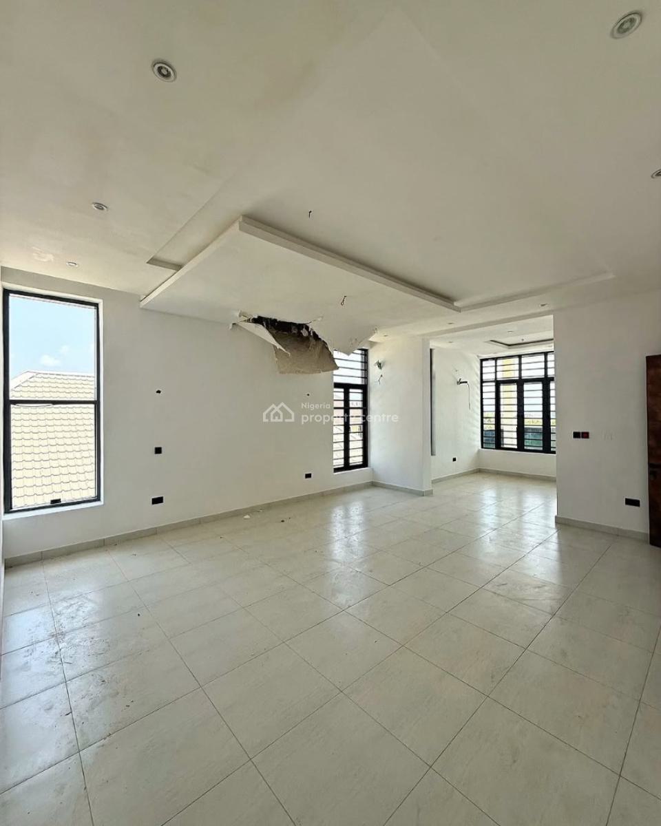 Contemporary 5 Bedroom Detached Duplex with Cinema and Bq, Chevron, Lekki, Lagos, Detached Duplex for Sale