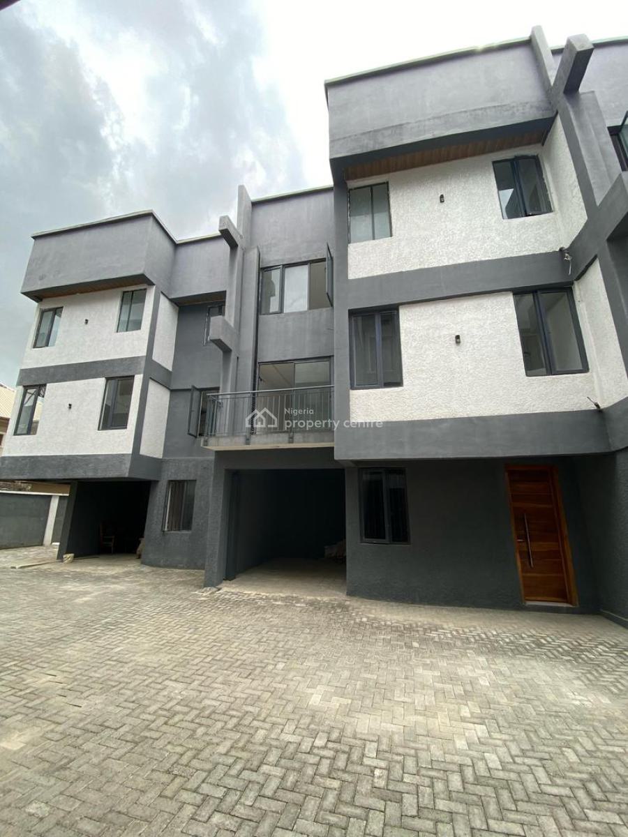 Lovely Two Units of 4 Bedroom Terrace Duplex with Bq, Suliman Abdullahi Street, Agungi, Lekki, Lagos, Flat / Apartment for Rent