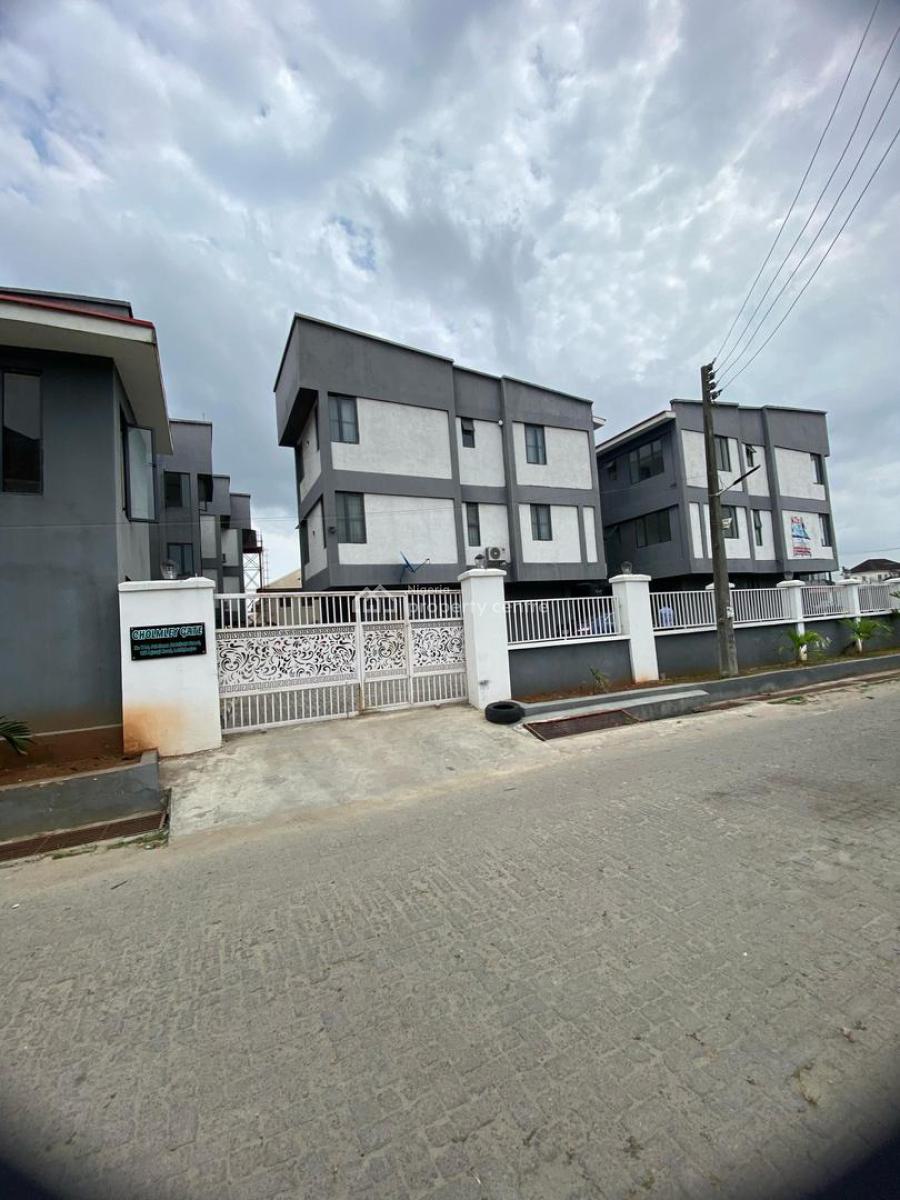Lovely Two Units of 4 Bedroom Terrace Duplex with Bq, Suliman Abdullahi Street, Agungi, Lekki, Lagos, Flat / Apartment for Rent