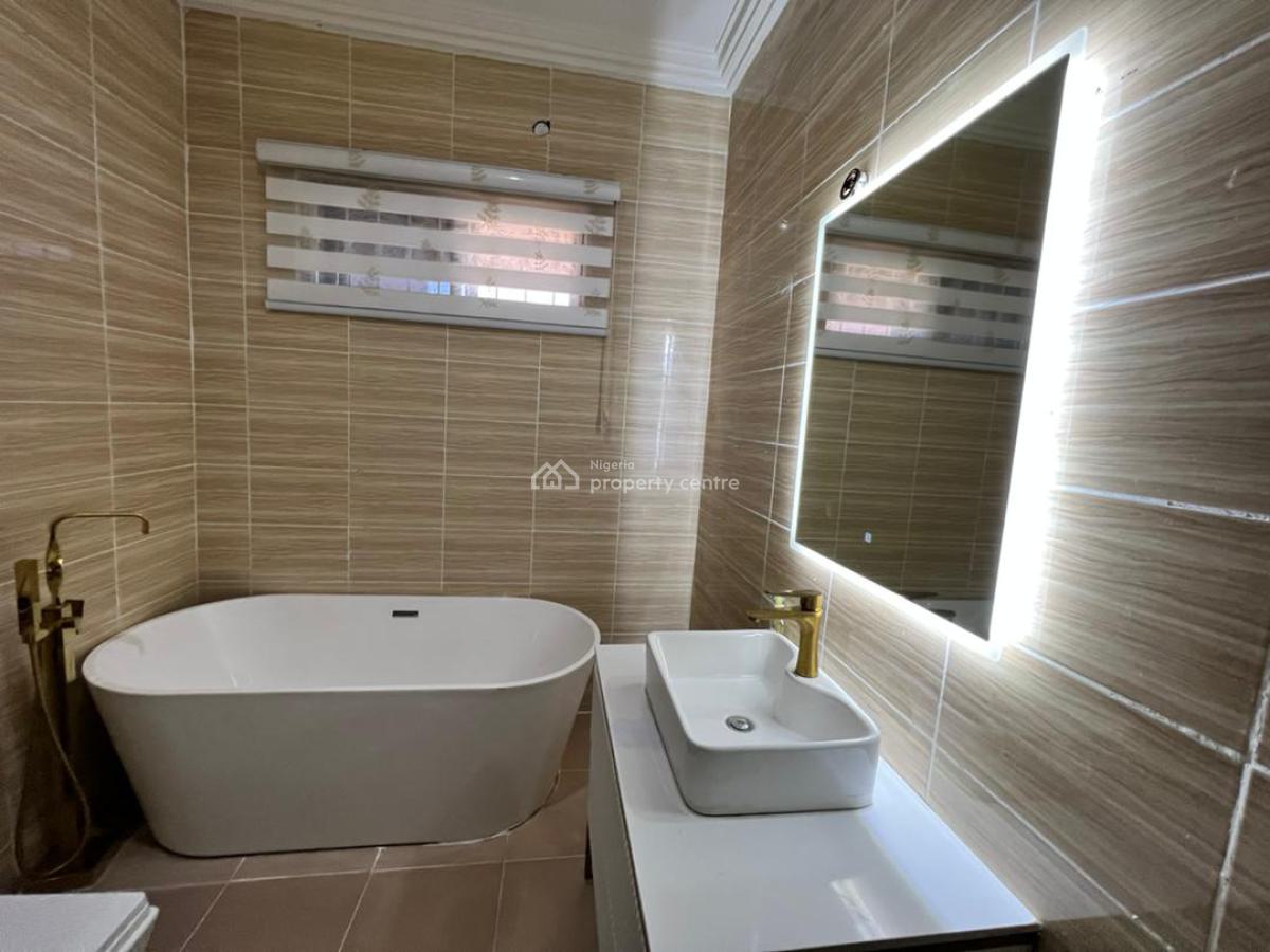 Beautiful Four Bedroom Terrace Triplex Apartment, Jahi, Abuja, Semi-detached Duplex Short Let