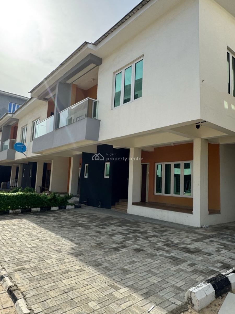 a Luxury Built 3 Bedrooms Terrace Duplex with Bq in a Fully Serviced, Ikate By White Sand School, Ikate, Lekki, Lagos, Terraced Duplex for Rent