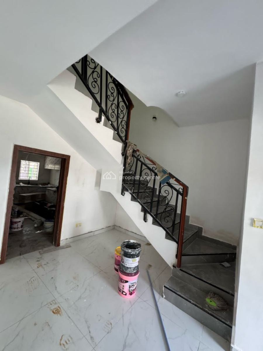 a Luxury Built 3 Bedrooms Terrace Duplex with Bq in a Fully Serviced, Ikate By White Sand School, Ikate, Lekki, Lagos, Terraced Duplex for Rent