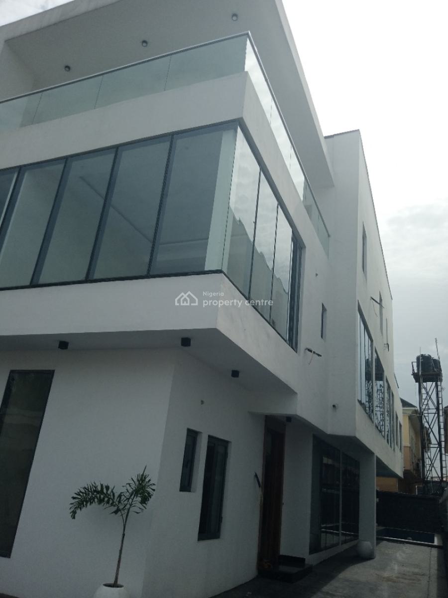Luxury 6bedroom Cenima Pools Gym 8car Park, Lekki Phase 1, Lekki, Lagos, Detached Duplex for Sale