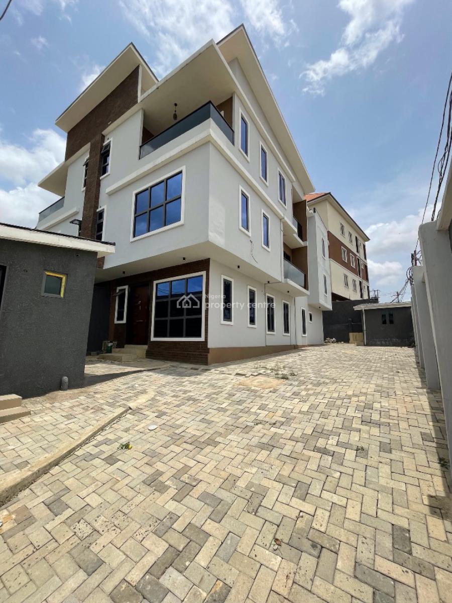 Luxury Newly Built 4 Bedroom Semi Detached in a Well Secured Estate, Anthony, Maryland, Lagos, Semi-detached Duplex for Sale
